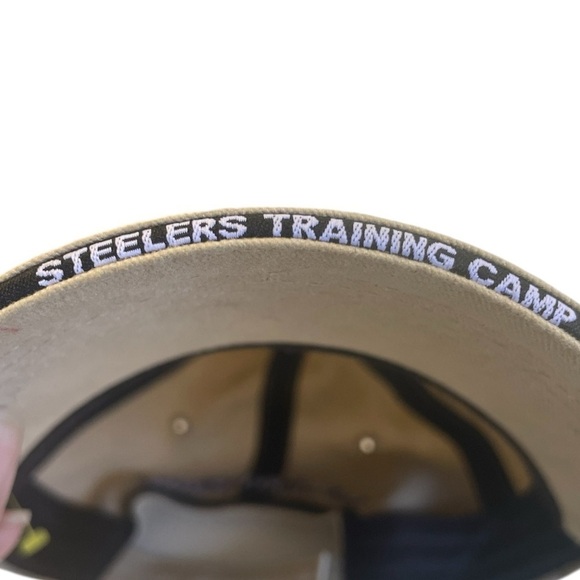 Pittsburgh Steelers Training Camp 75th Season Cap St Vincent College Signed #22 - Picture 6 of 6